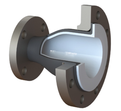 PTFE ECCENTRIC REDUCER