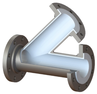 PTFE LATERAL TEE