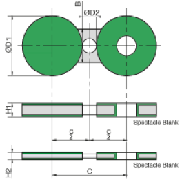 ม่านบังตาบุ PTFE