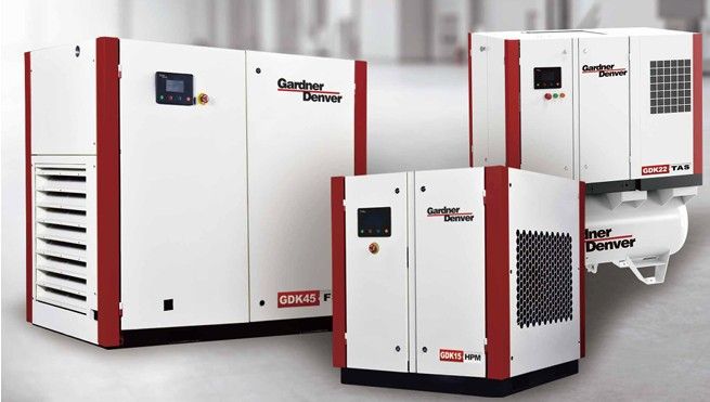 Gardner Denver Oil-flooded Screw Air Compressor GDK 07-75kW