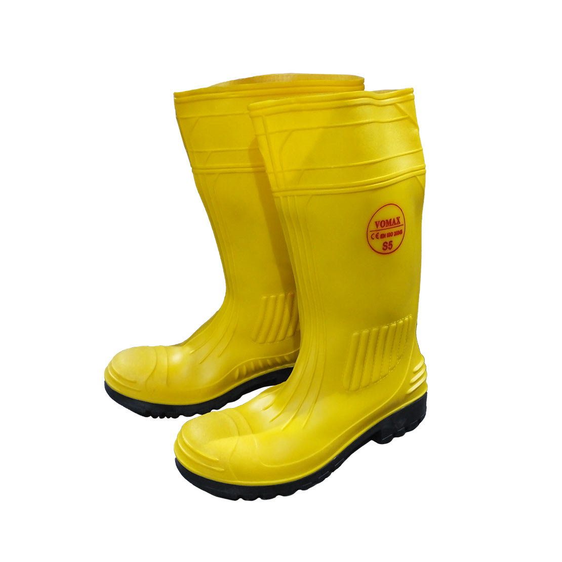 VOMAX YELLOW BOOT (STEEL SOLES/TOE CAP)