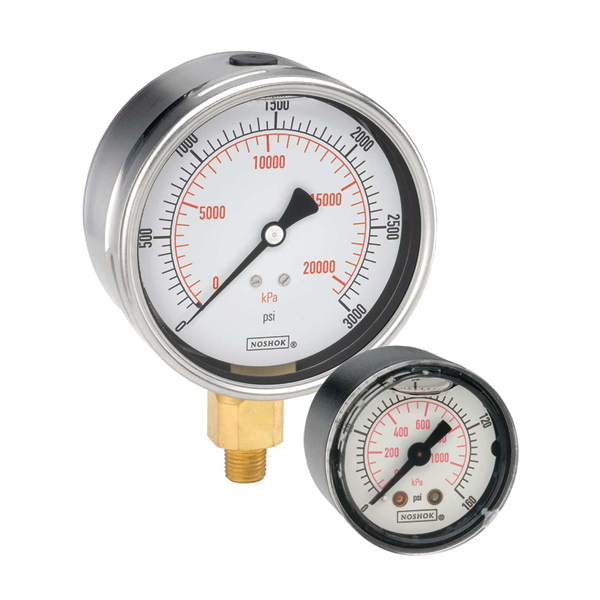 900 ABS/SS Liquid Filled Gauge