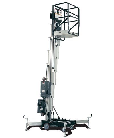 (AC) Push Around Vertical Man Lift For Rent