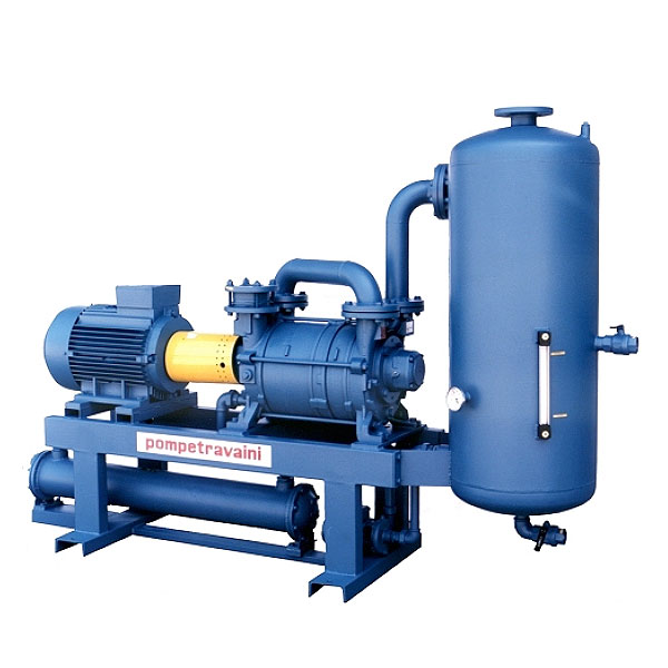 Vacuum Systems With Total Or Partial Water Or Oil Recirculation