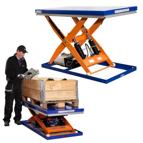 Edmolift C-Series Single Scissor Lift Table CB 1500