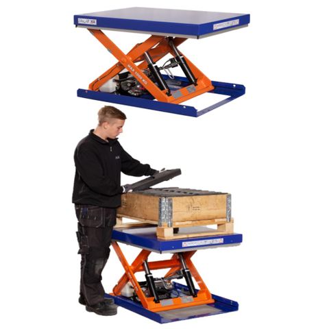 Edmolift C-Series Single Scissor Lift Table CR 1000