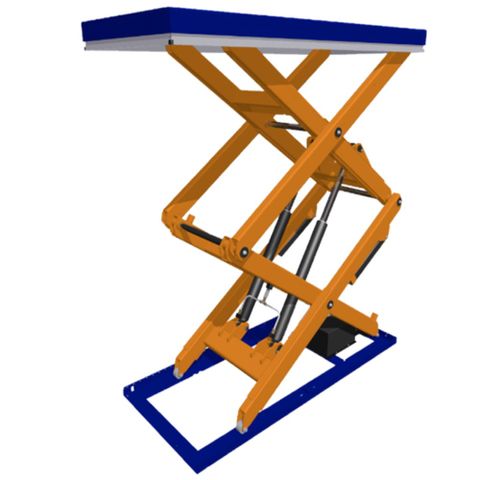 Edmolift Vertical Double Scissor Lift Table TAD 2000