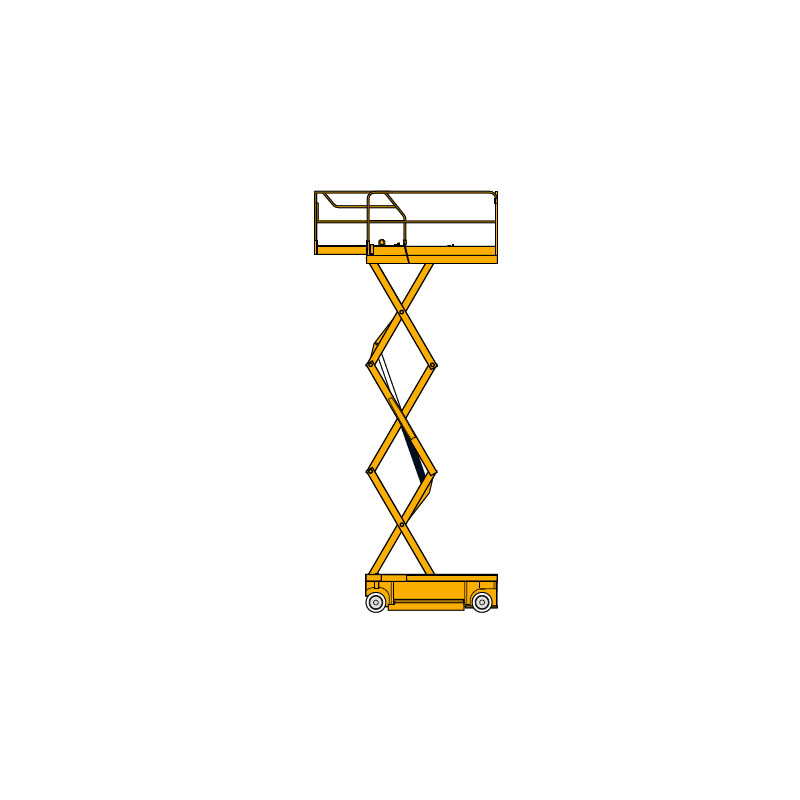 Haulotte Electric Scissor Lift Large model Compact 8W