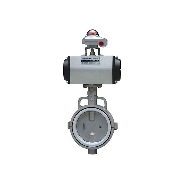 Centerline Wafer Type Soft Seal Butterfly Valves