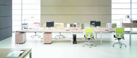 KAL - Office Workstation - Open Concept Desking System - 8 Pax Station