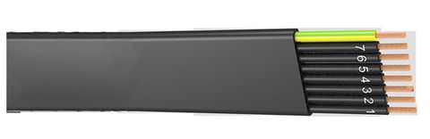 Lift & Hoist Cables - H07VVH6-F PVC Insulated Flat Cable