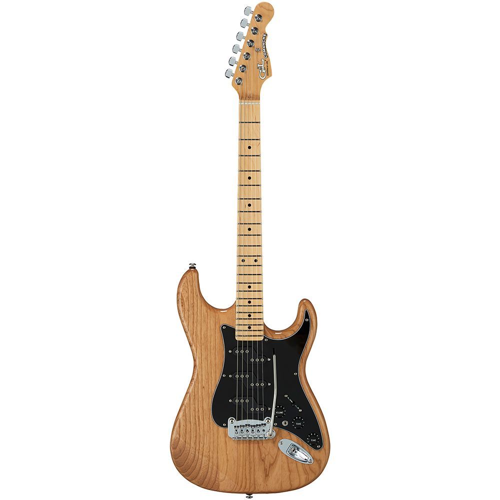 G&L Fullerton Deluxe Comanche Electric Guitar – Vintage Natural Gloss