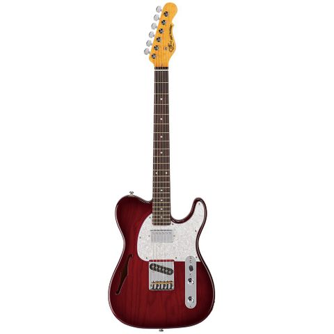 G&L Tribute ASAT Classic Bluesboy Semi-hollow Electric Guitar – Redburst