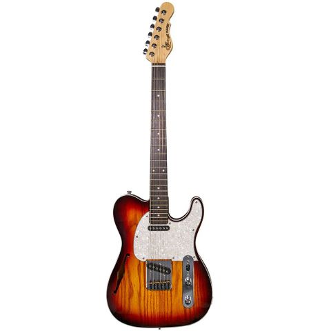 G&L Tribute ASAT Classic Semi-hollow Electric Guitar – Antique Sunburst