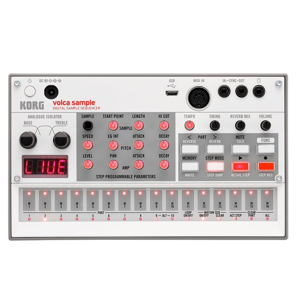 Korg Volca Sample 2 Digital Sample Sequencer
