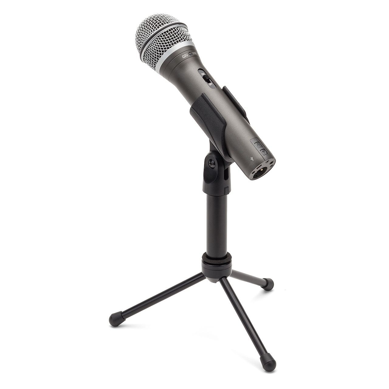 Samson Q2U Recording and Podcasting Pack USB/XLR Dynamic Microphone with Accessories