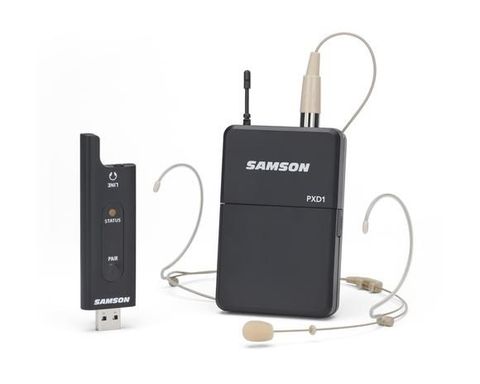 Samson Stage XPD2 USB Digital Wireless System with DE5 Headset