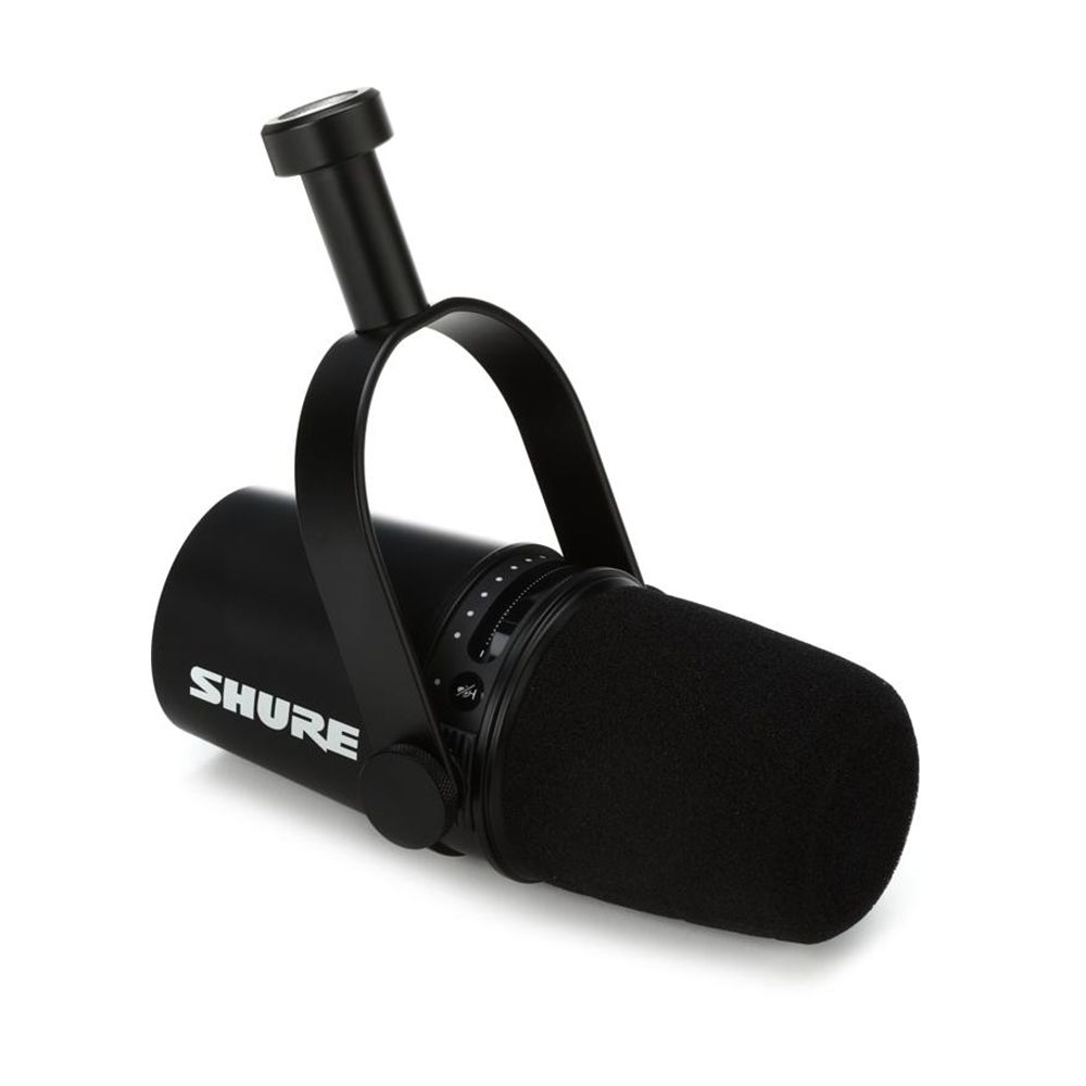 Shure MV7 USB Podcast Microphone – Black | City Music Company