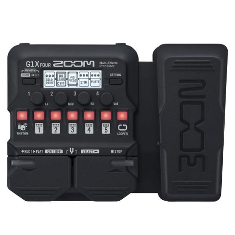 Zoom G1X FOUR Multi-effects Processor with Expression Pedal