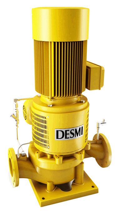 DESMI Vertical In-Line Centrifugal Pumps NSL Series