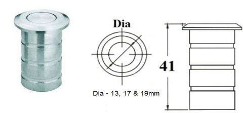 115DS, 116DS, 117DS - Dust proof socket for bolts