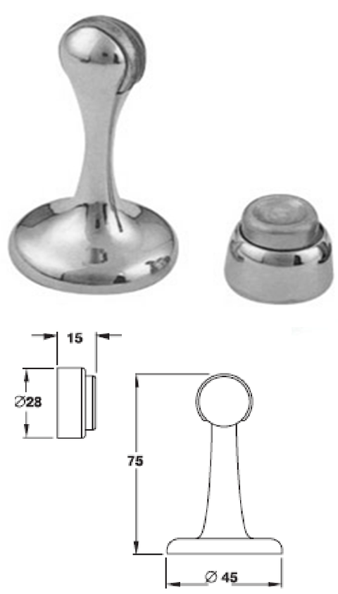 92M Magnetic Door Holder