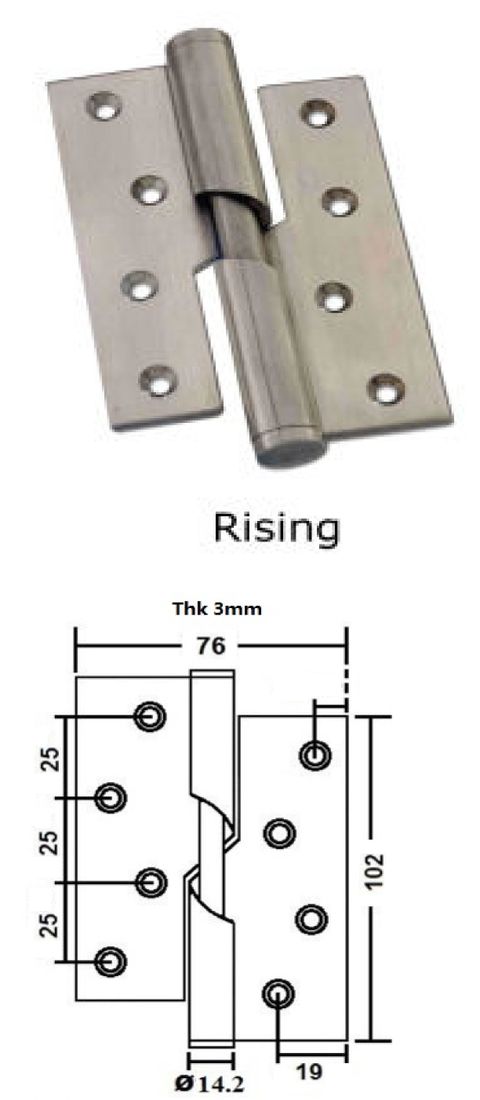 D-4031 Rising Hinge