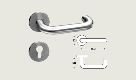 Dorma SH 126 Lever Handle