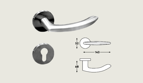 Dorma SH 810 Lever Handle