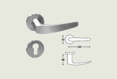 Dorma SH 812 Lever Handle