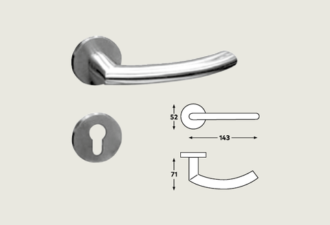 Dorma SH 817 Lever Handle