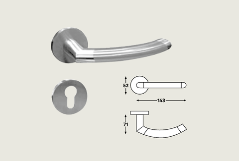 Dorma SH 861 Lever Handle