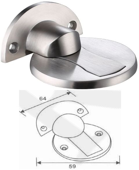 DS-012 Floor Mounted Magnetic Door Holder