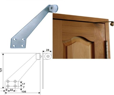 DS-120TS Transom Mounted Door Stop