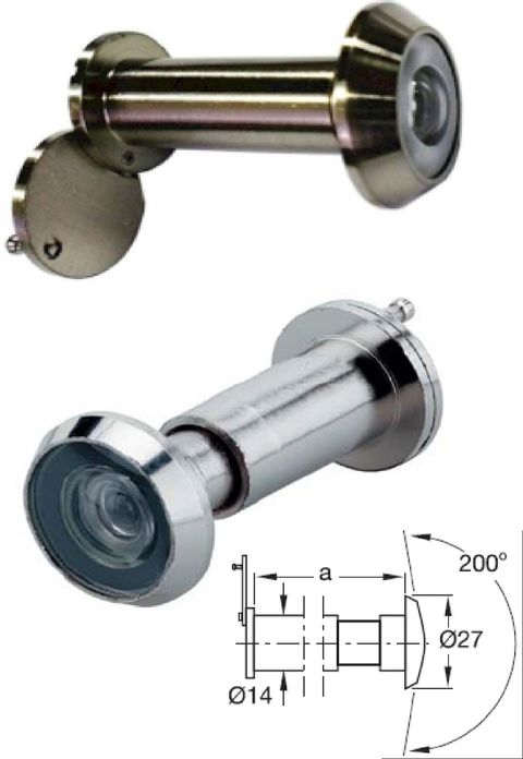 EY200C 200 degree Eye Viewer with Cover