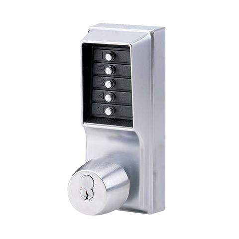 Simplex 1000 Series - Knob Mechanical Pushbutton Lock
