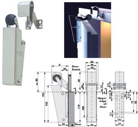 V1600 Pull Side Door Damper