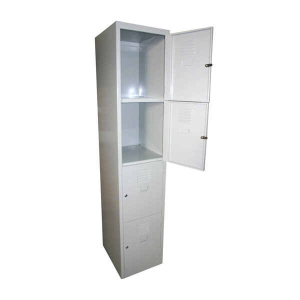 4 Compartments Steel Locker