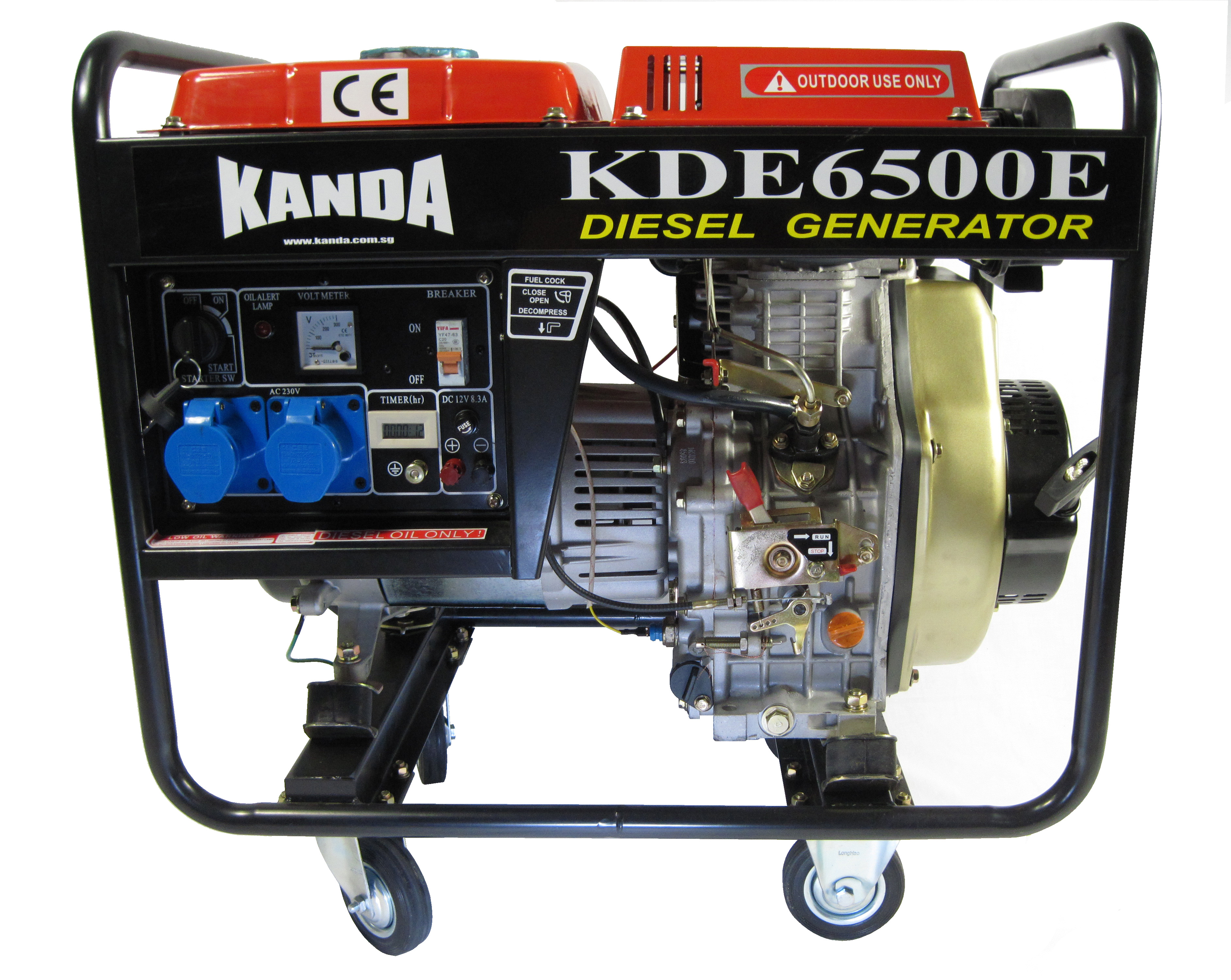 Portable Diesel Generator KDE6500X | EBA Machinery Services Pte. Ltd ...