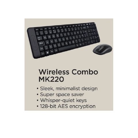 Office Supplies: Logitech MK220 Wireless Combo