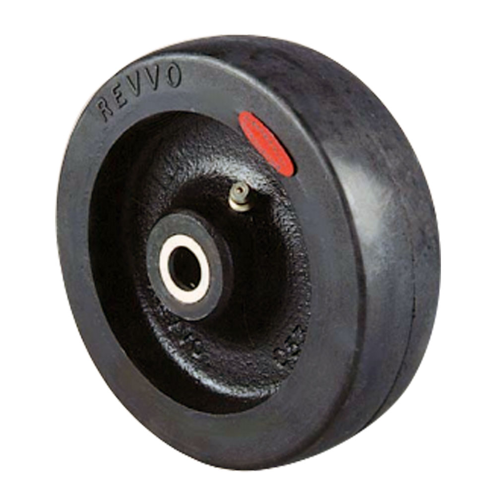 Medium Duty Standard Black Rubber Wheels