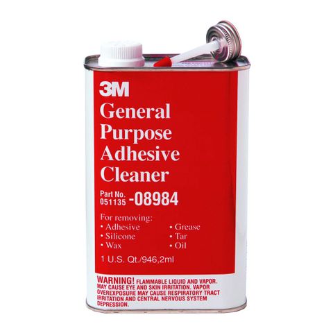 PN08984 3M(TM) GENERAL PURPOSE ADHESIVE CLEANER 1 QT 6/CASE