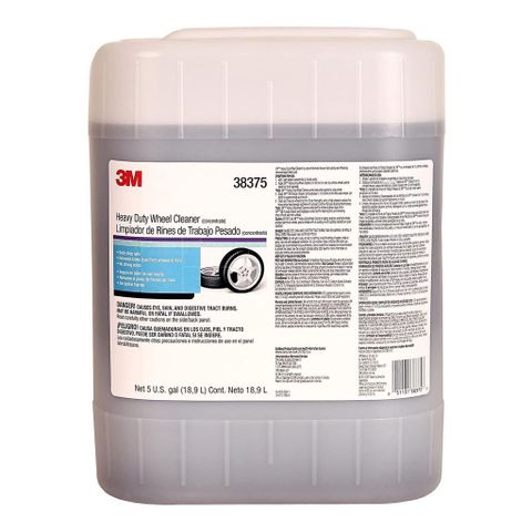 PN38375 3M HEAVY DUTY WHEEL CLEANER 5 GALLON 1 PER CASE