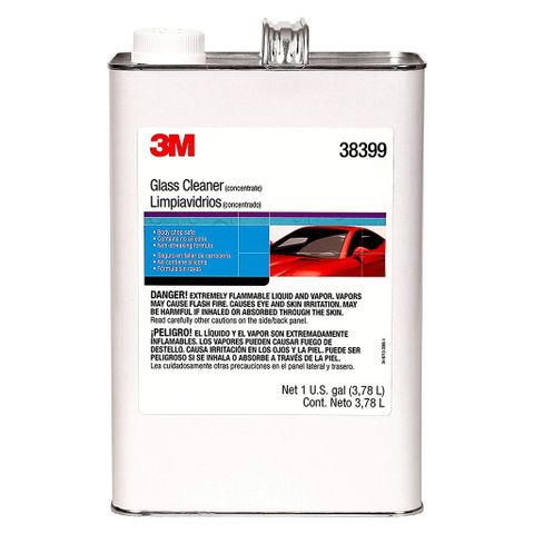 PN38399 3M BODY SHOP CLEAN   UP GLASS CLEANER 4GAL/CTN