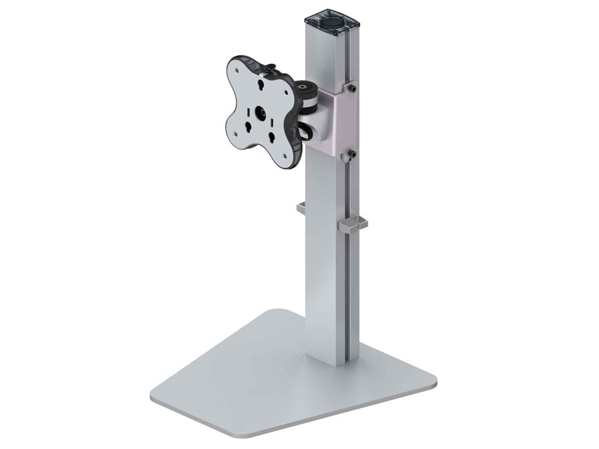 Rail Stand Single Monitor Stand FAMFS-4510