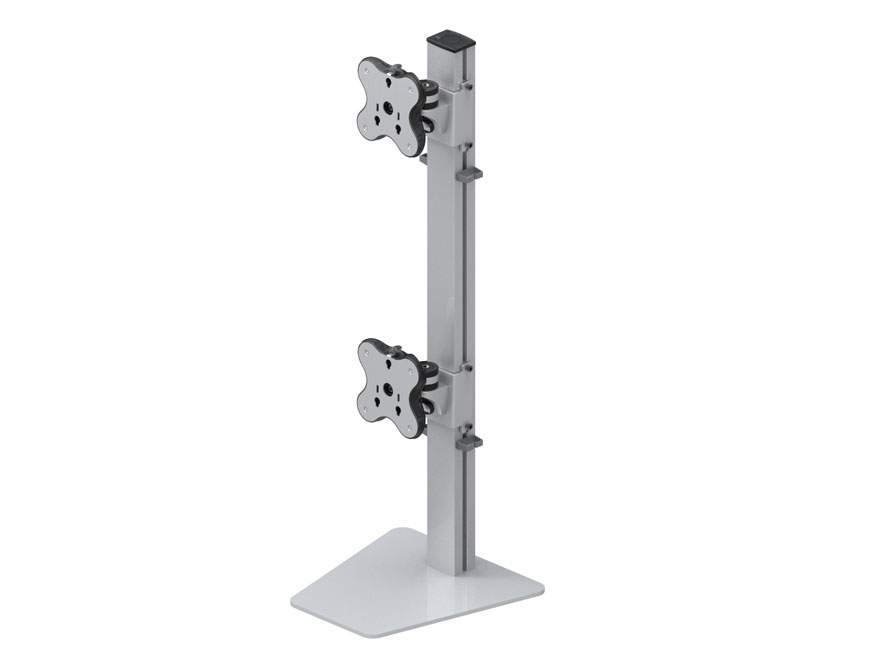 Rail Stand Up-Down Monitor Stand FAMFS-8020