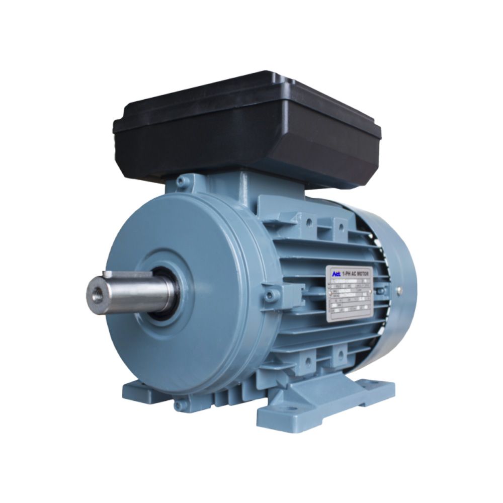 Attelec DL Series Single Phase (Capacitor Start & Run) Aluminum Induction Motor