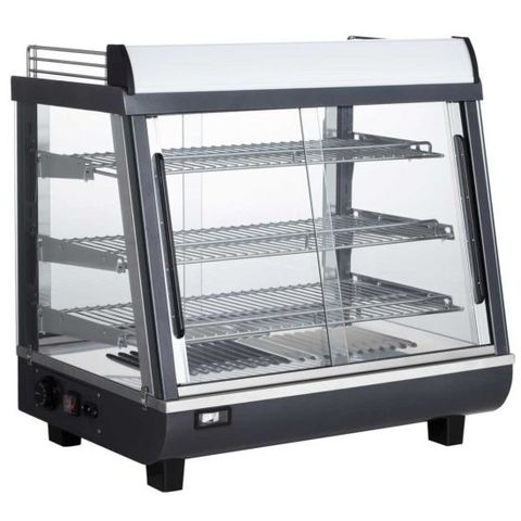 MHCC96 - Heated Countertop Display Front, Rear Doors