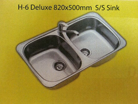 Husky H-6 Deluxe 820x500mm S/S Sink