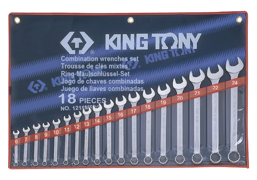 KT 18 PC. Combination Wrench Set